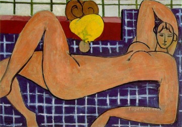 Fauvismo Painting - Desnudo Reclinado Grande El Fauvismo Desnudo Rosa